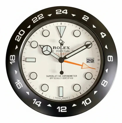 Orologio da Parete Explorer 35cm Acciaio Inox Avventura - Moon24