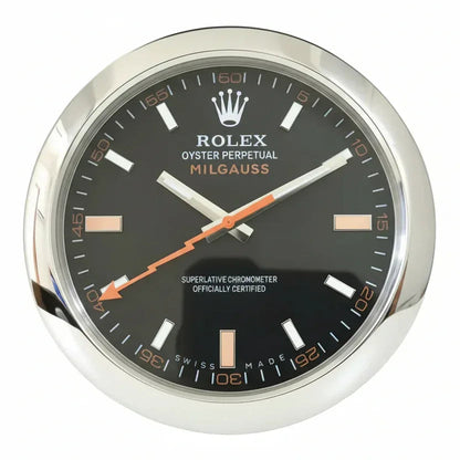 Orologio da Parete Milgauss 35cm Acciaio Inox Scientifico - Moon24