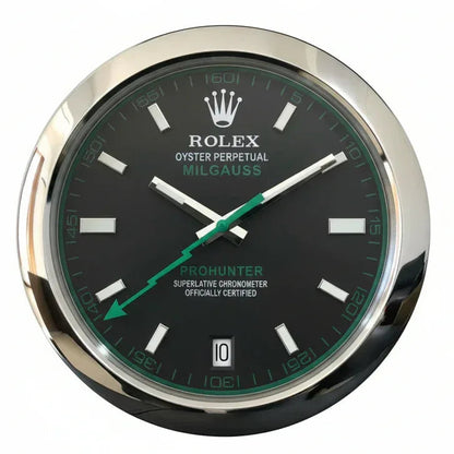 Orologio da Parete Milgauss 35cm Acciaio Inox Scientifico - Moon24