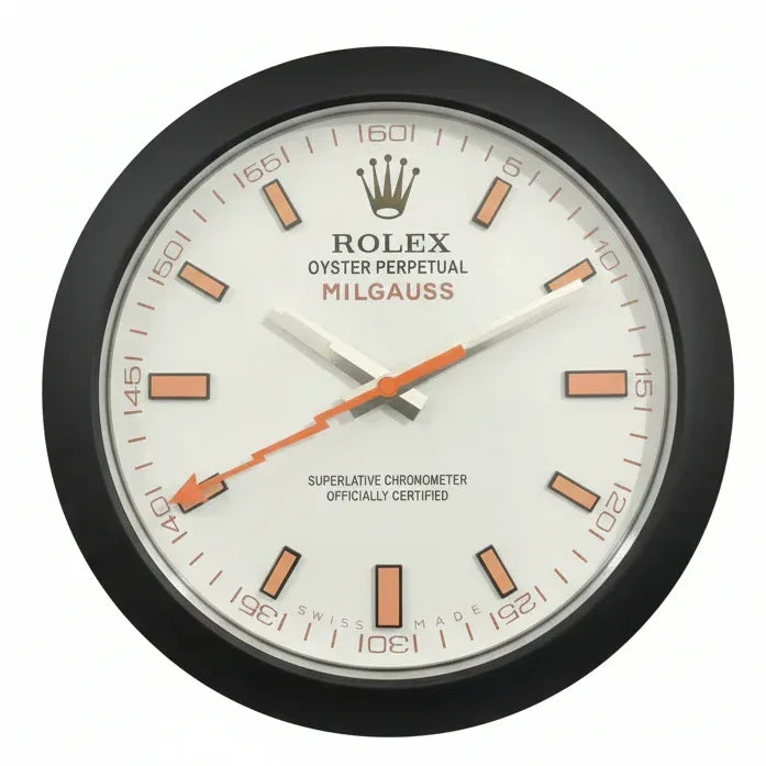 Orologio da Parete Milgauss 35cm Acciaio Inox Scientifico - Moon24