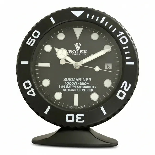 Orologio da Scrivania Submariner 25cm Acciaio Inox Luxury - Moon24
