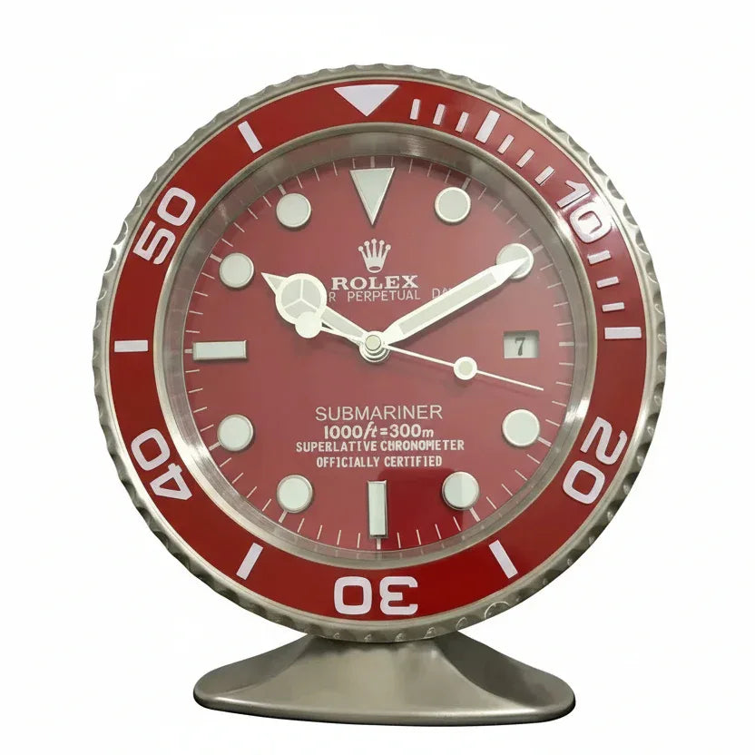 Orologio da Scrivania Submariner 25cm Acciaio Inox Luxury - Moon24