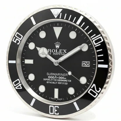 Orologio da Parete Submariner 35cm Acciaio Inox Subacqueo - Moon24