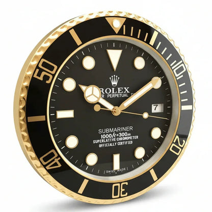Orologio da Parete Submariner 35cm Acciaio Inox Subacqueo - Moon24