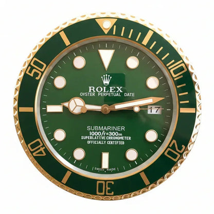 Orologio da Parete Submariner 35cm Acciaio Inox Subacqueo - Moon24