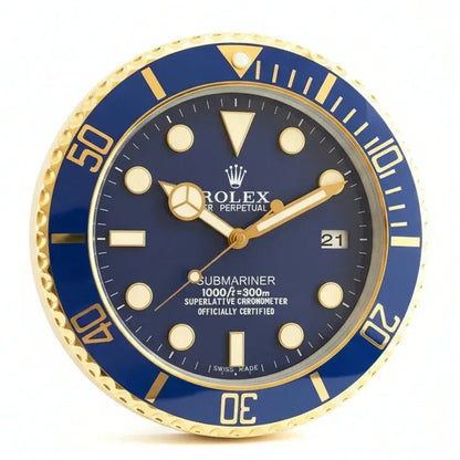 Orologio da Parete Submariner 35cm Acciaio Inox Subacqueo - Moon24