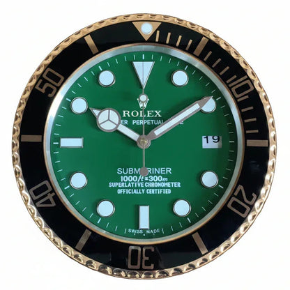 Orologio da Parete Submariner 35cm Acciaio Inox Subacqueo - Moon24