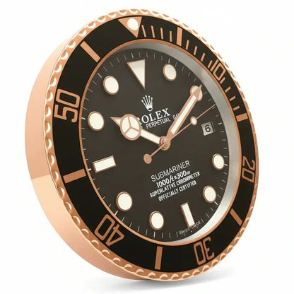 Orologio da Parete Submariner 35cm Acciaio Inox Subacqueo - Moon24