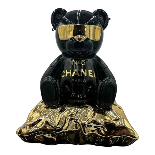 Teddy For Chanel Lux Pop – Scultura Pop Art Edizione Limitata | Naor26