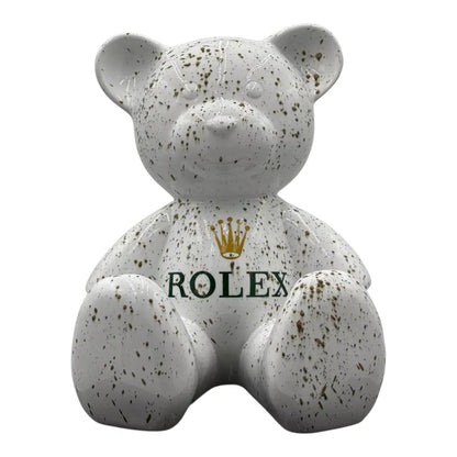 Teddy For White – Scultura Pop Art Edizione Limitata | Naor26