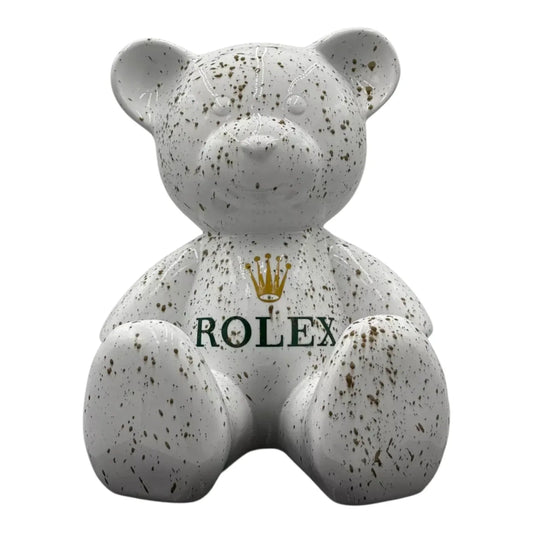 Teddy For White – Scultura Pop Art Edizione Limitata | Naor26