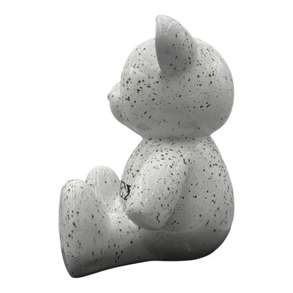Teddy For White – Scultura Pop Art Edizione Limitata | Naor26
