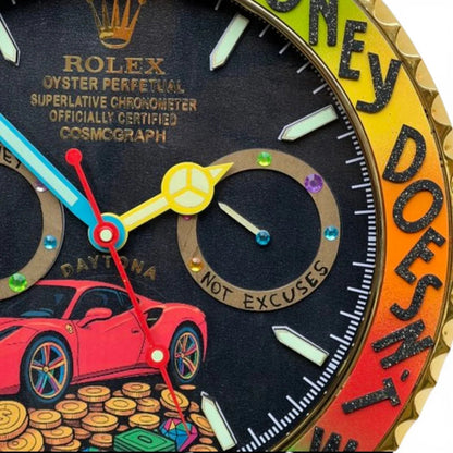 Orologio da Parete Custom Pop Art – Ferrari Pop Edition | Moon24
