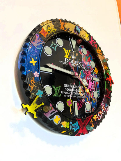 Orologio Street Custom da Parete - Moon24