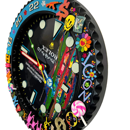 Orologio Street Custom da Parete - Moon24