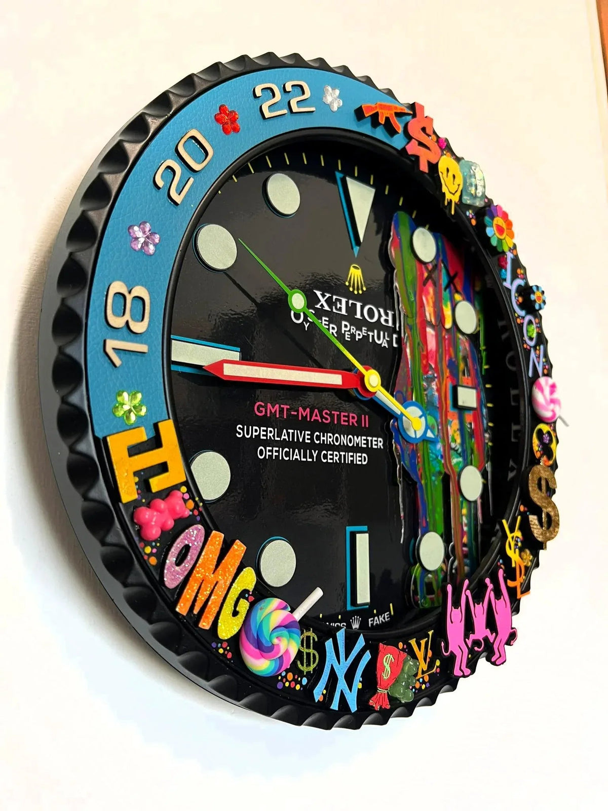 Orologio Street Custom da Parete - Moon24