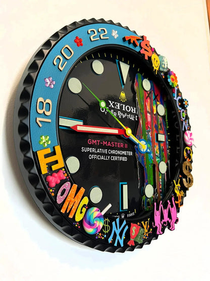 Orologio Street Custom da Parete - Moon24
