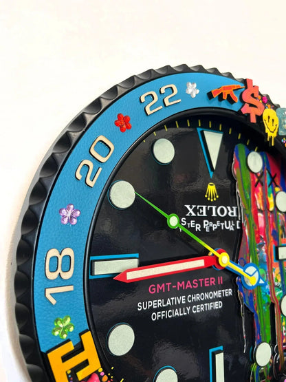 Orologio Street Custom da Parete - Moon24