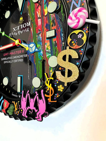 Orologio Street Custom da Parete - Moon24