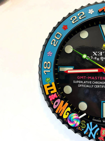 Orologio Street Custom da Parete - Moon24