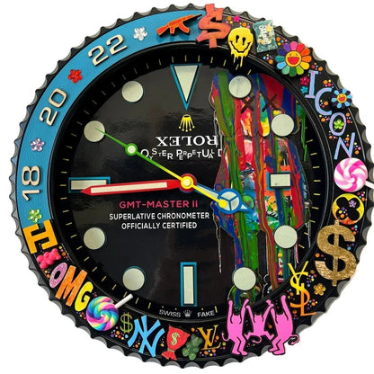 Orologio Street Custom da Parete - Moon24