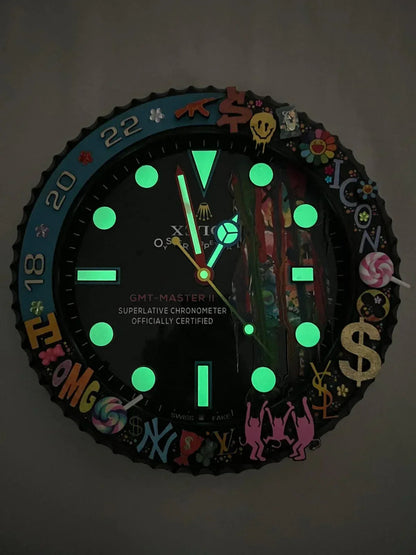 Orologio Street Custom da Parete - Moon24