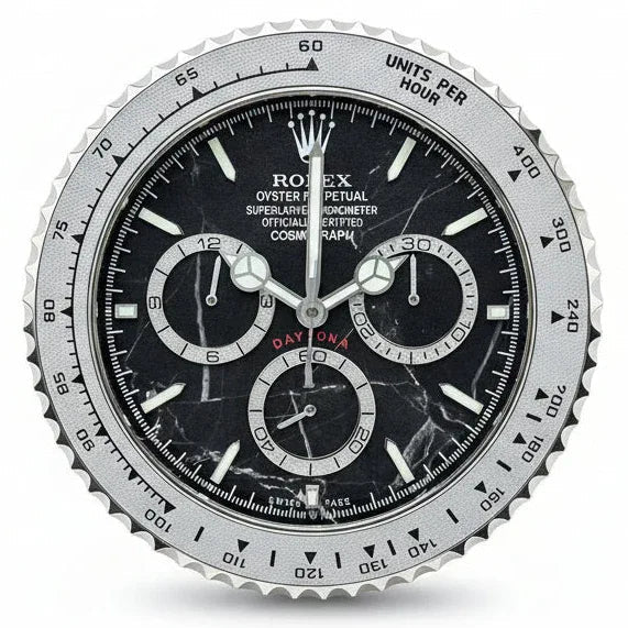 Orologio Day Pure Marble Custom da Parete - Moon24