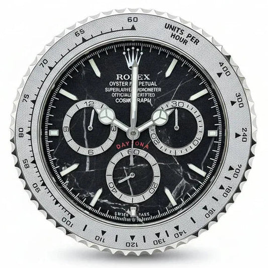 Orologio Day Pure Marble Custom da Parete - Moon24