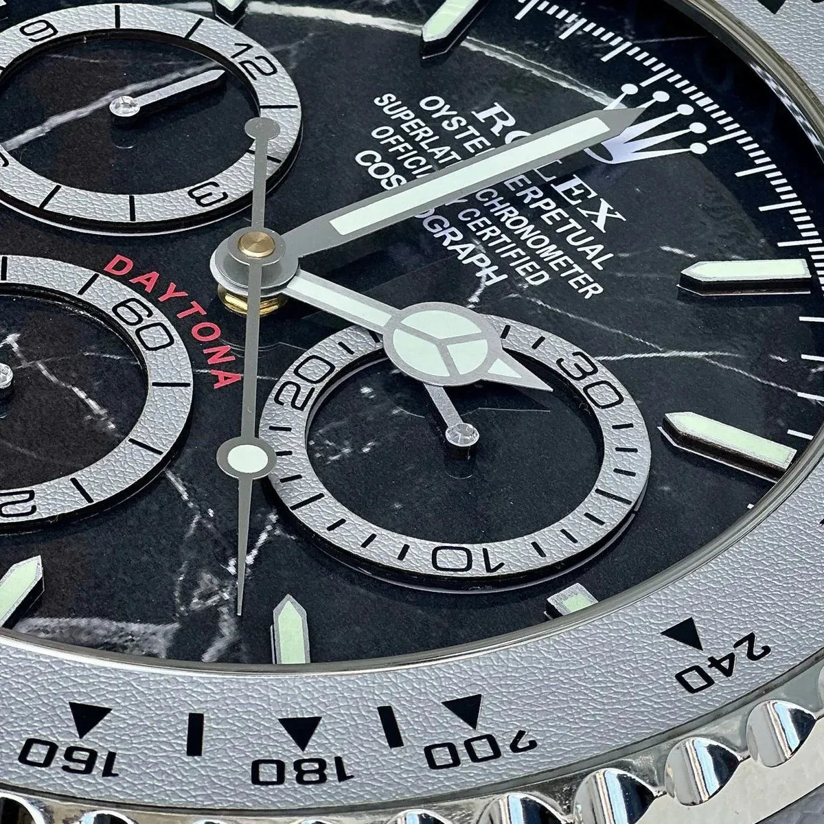 Orologio Day Pure Marble Custom da Parete - Moon24