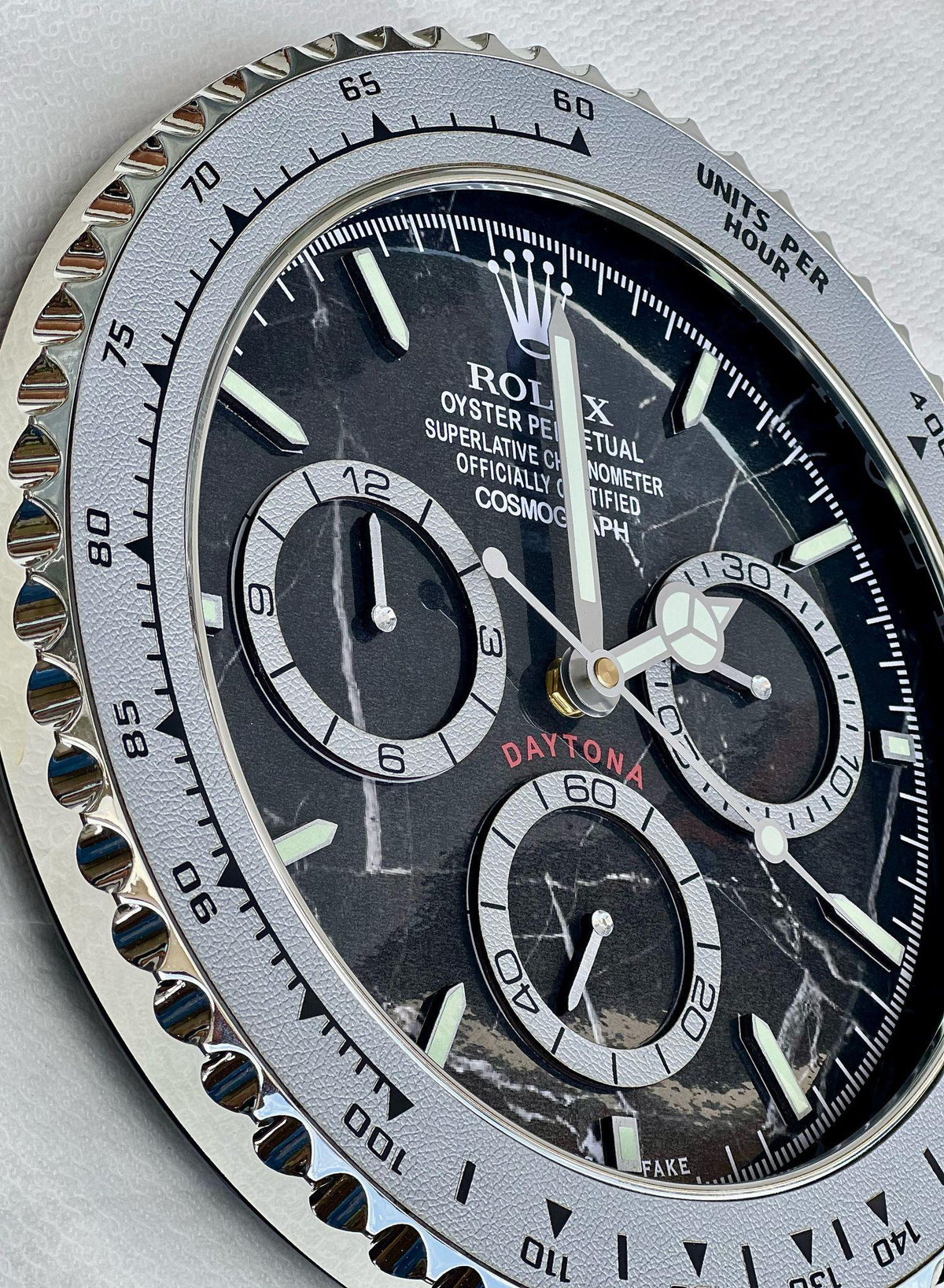 Orologio Day Pure Marble Custom da Parete - Moon24