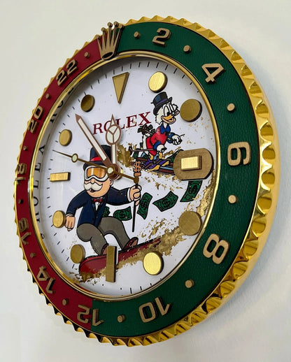 Orologio Rich Custom da Parete - Moon24