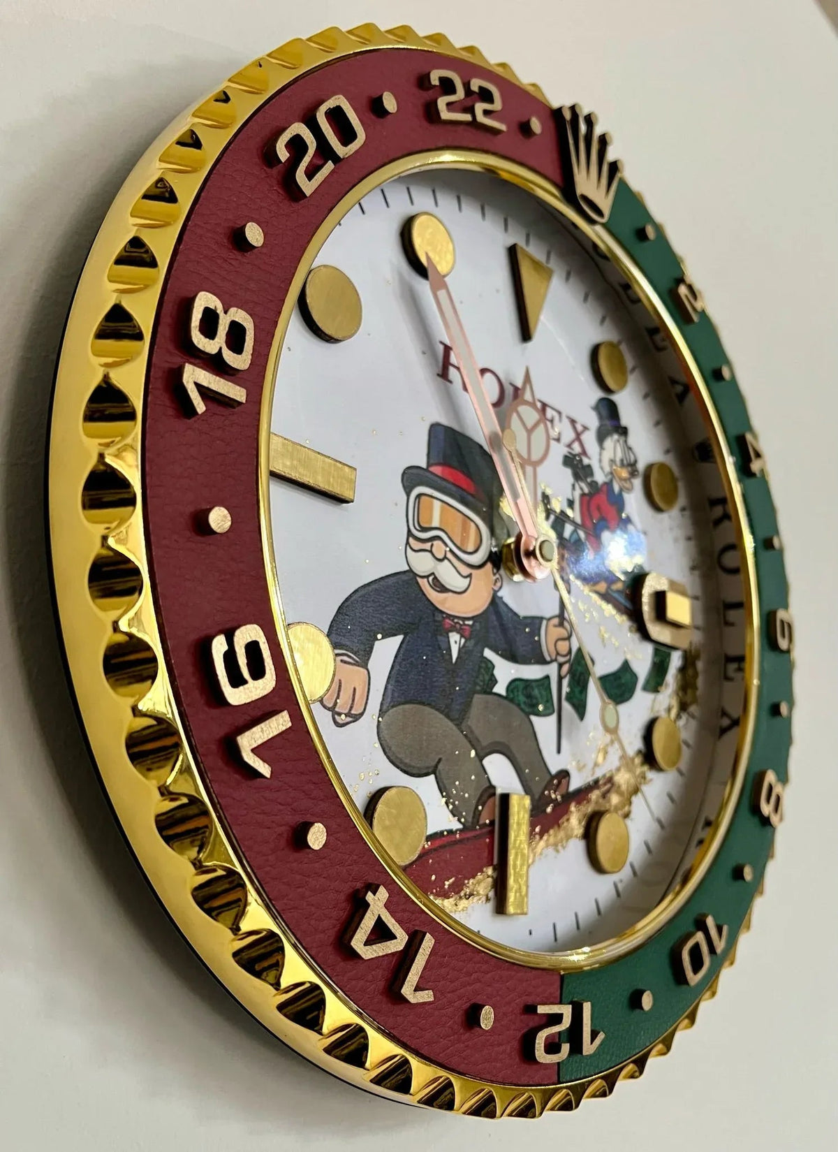 Orologio Rich Custom da Parete - Moon24