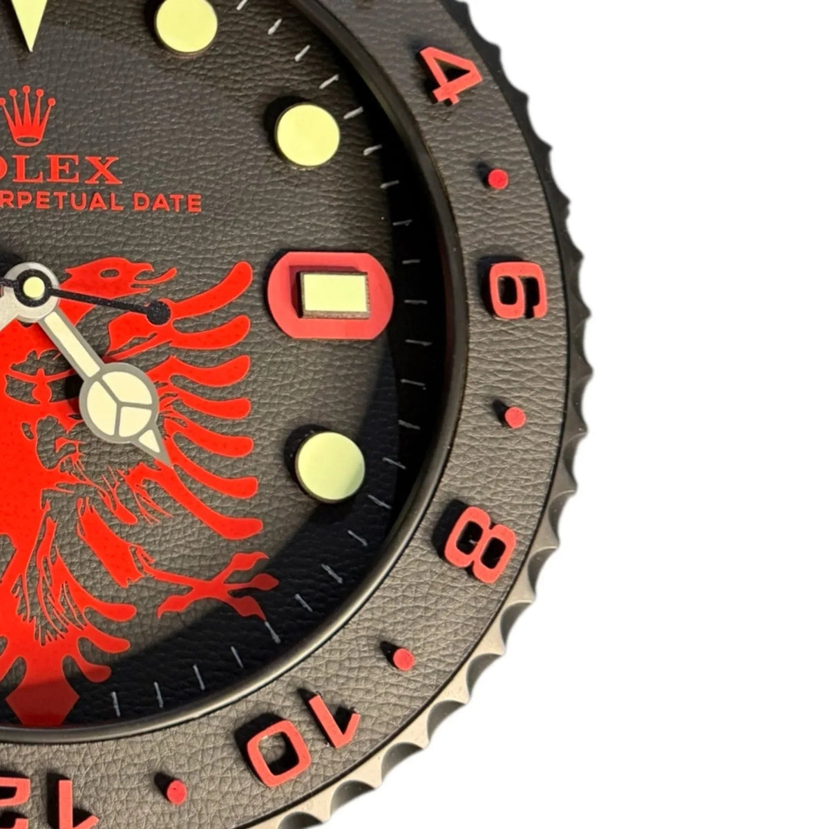 Orologio “Albanian Royal Time" custom da Parete - Moon24