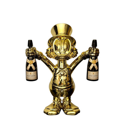 Scultura Champagne Bottle Duck LV – GF Exclusives