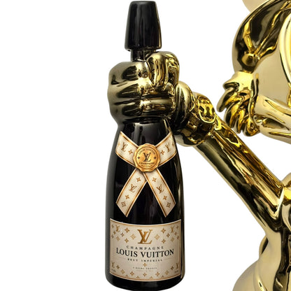 Scultura Champagne Bottle Duck LV – GF Exclusives