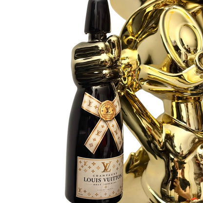 Scultura Champagne Bottle Duck LV – GF Exclusives