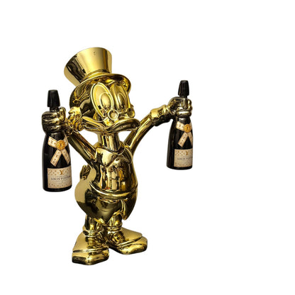 Scultura Champagne Bottle Duck LV – GF Exclusives