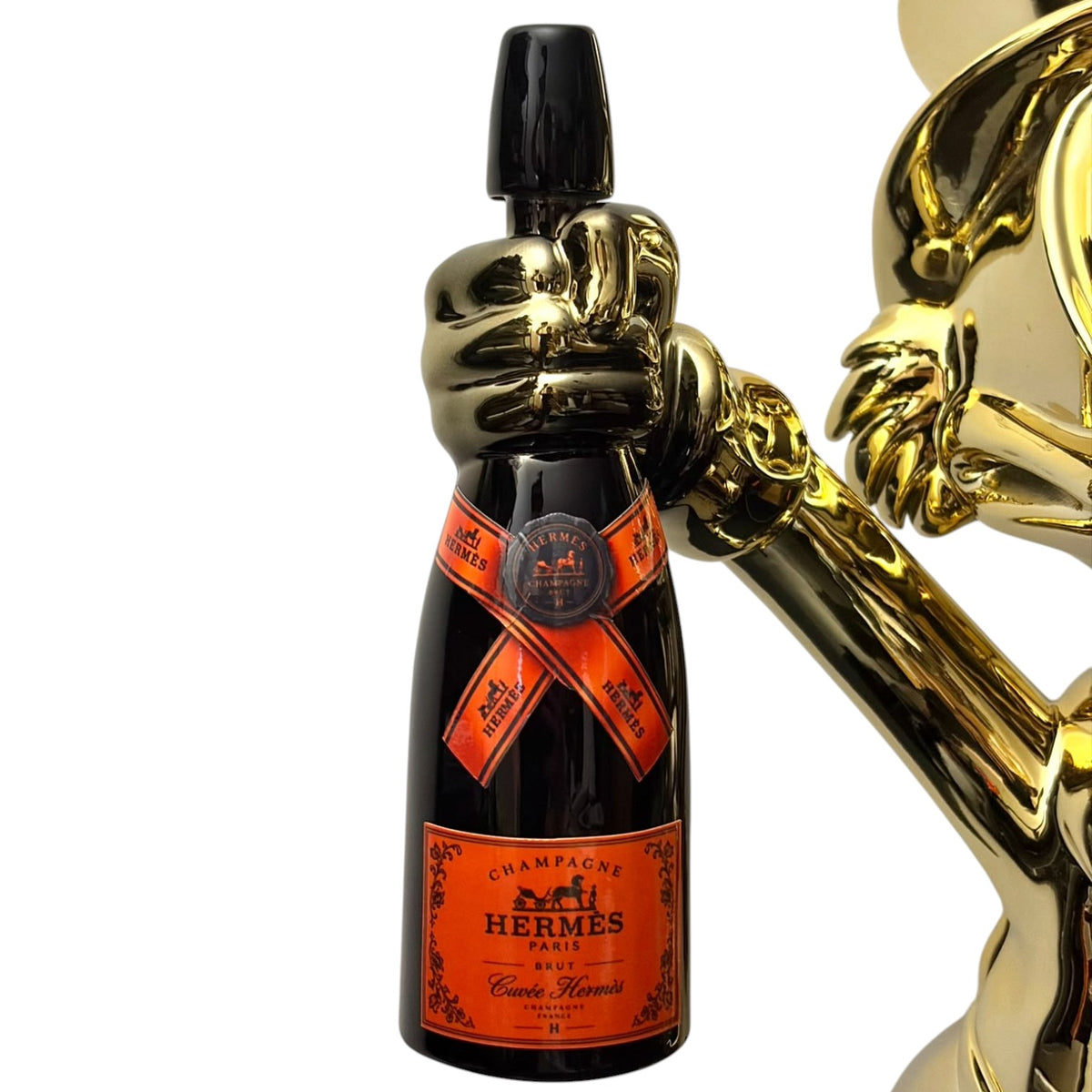 Scultura Champagne Bottle Duck Hermes – GF Exclusives