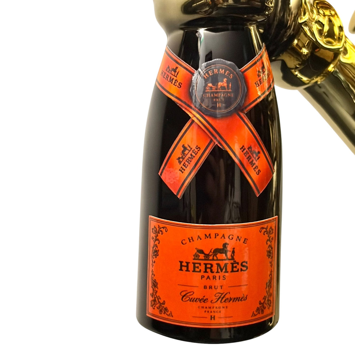 Scultura Champagne Bottle Duck Hermes – GF Exclusives