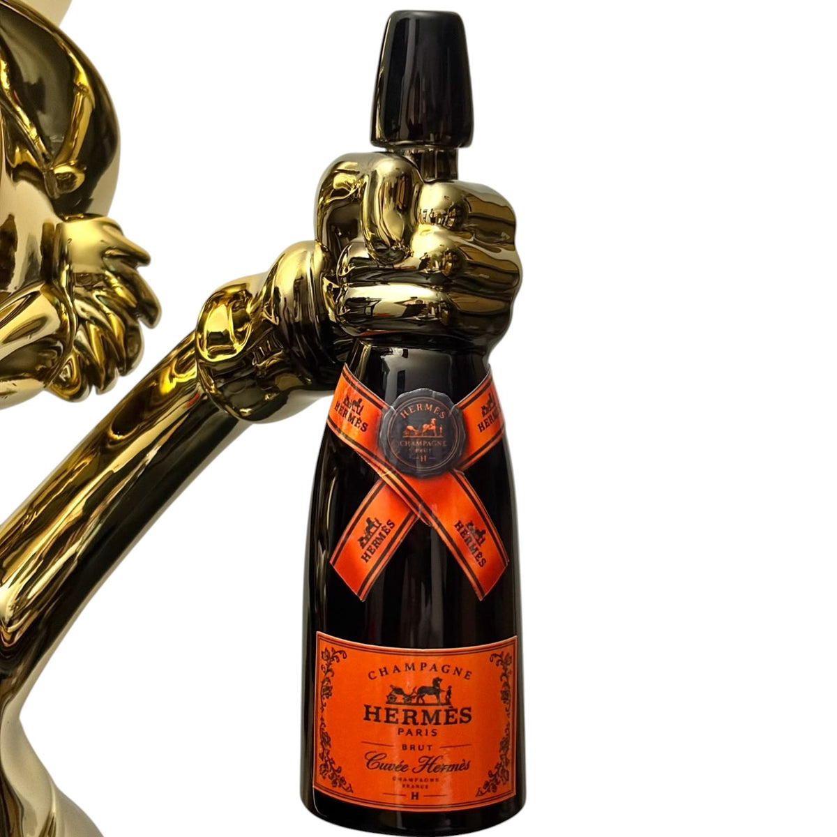 Scultura Champagne Bottle Duck Hermes – GF Exclusives