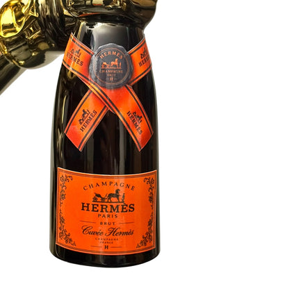 Scultura Champagne Bottle Duck Hermes – GF Exclusives