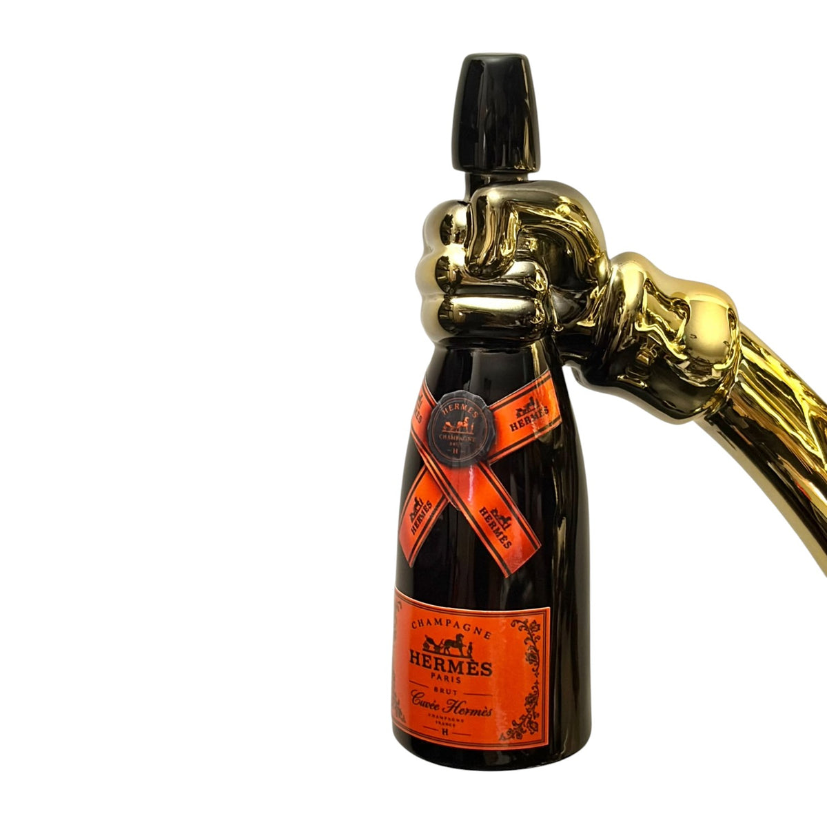 Scultura Champagne Bottle Duck Hermes – GF Exclusives