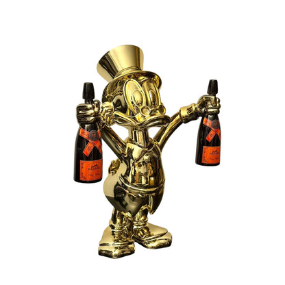 Scultura Champagne Bottle Duck Hermes – GF Exclusives