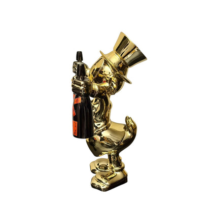 Scultura Champagne Bottle Duck Hermes – GF Exclusives