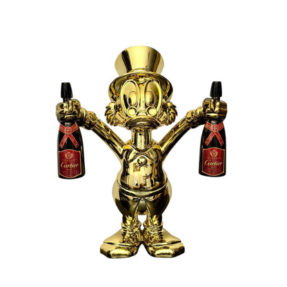Scultura Champagne Bottle Duck Cartier – GF Exclusives