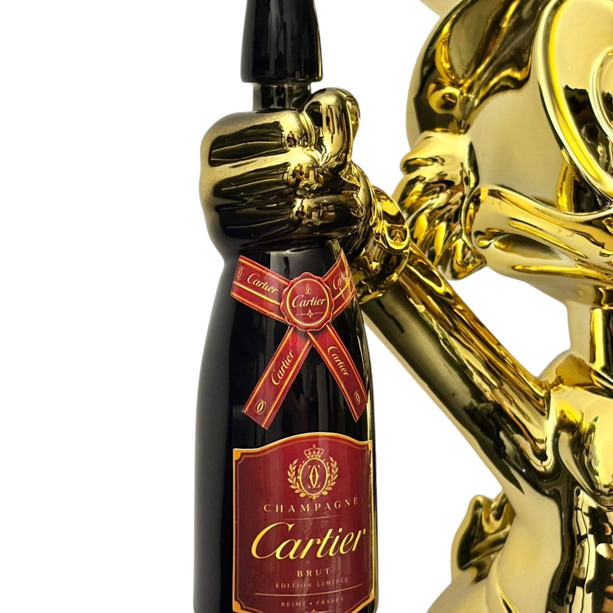 Scultura Champagne Bottle Duck Cartier – GF Exclusives