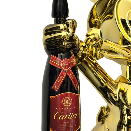 Scultura Champagne Bottle Duck Cartier – GF Exclusives
