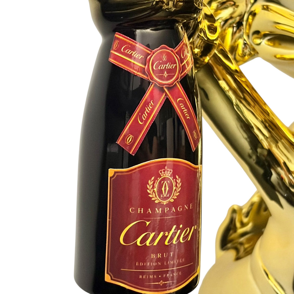 Scultura Champagne Bottle Duck Cartier – GF Exclusives