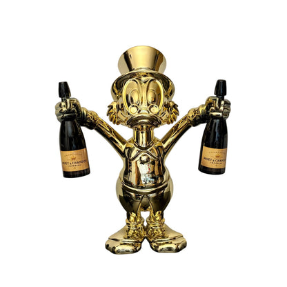 Scultura Champagne Bottle Duck  Moet & Chandon – GF Exclusives