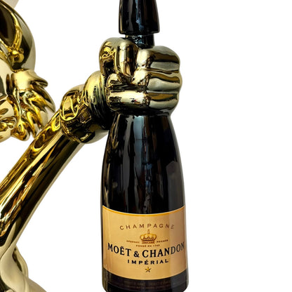 Scultura Champagne Bottle Duck  Moet & Chandon – GF Exclusives